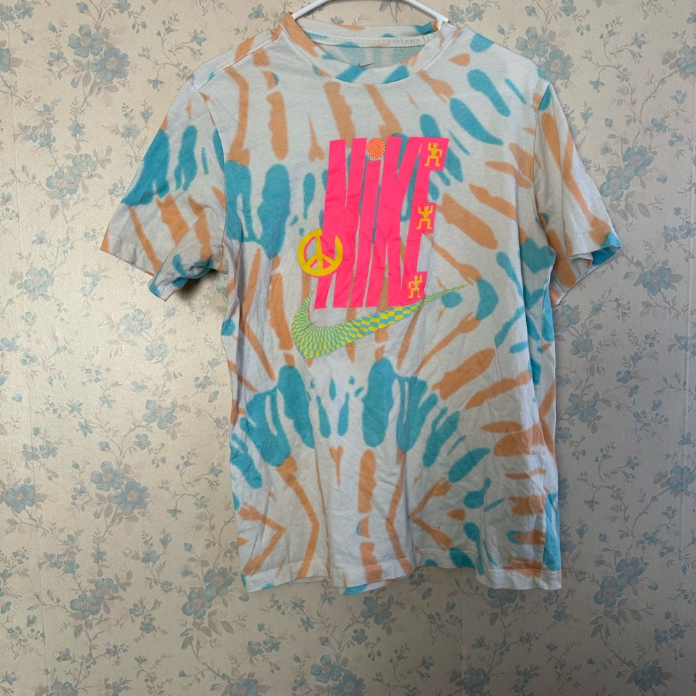 Nike Women Tie-Dye T-Shirt - Multicolor Size M